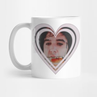 Elvis love hearts Mug